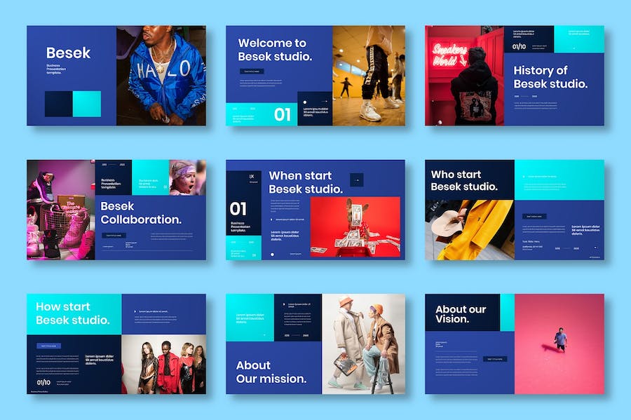 创意商务品牌展示融资方案Keynote模板 - 顶尖PPT