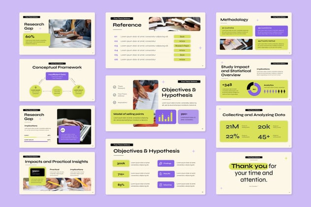 最终毕业论文答辩主题演讲Keynote模板 - 顶尖PPT