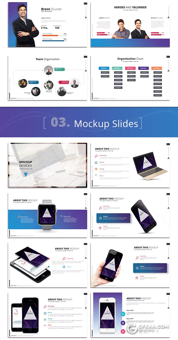 230页创意三角形商务多用途PPT模板 10种配色2种底色 - 顶尖PPT