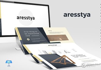 30页复古风格欧美多用途keynote模板 - 顶尖PPT