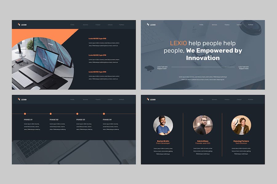 技术服务公司产品报价PowerPoint模板 - 顶尖PPT