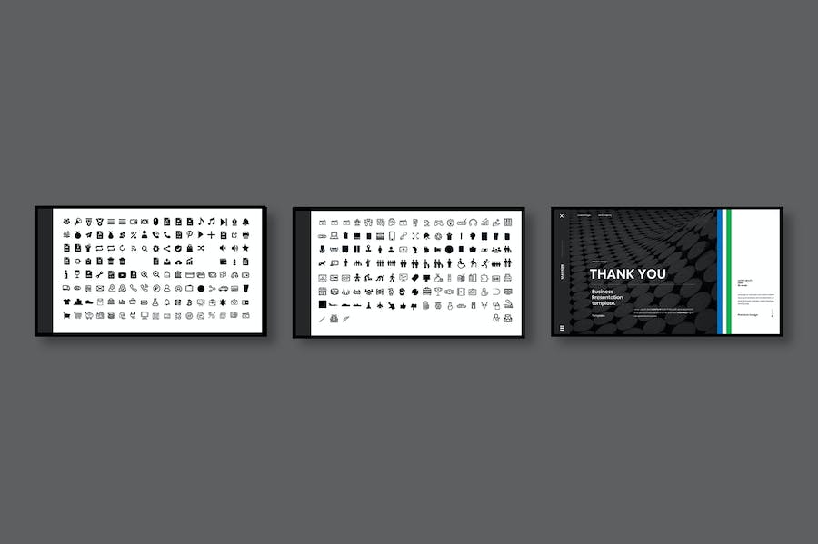 业务标记类展示Keynote模板 - 顶尖PPT