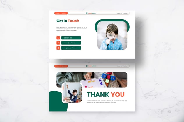 幼儿园教学成果展示育儿讲座keynote模板 - 顶尖PPT