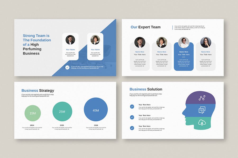 极简商务演讲方案Keynote模板 - 顶尖PPT