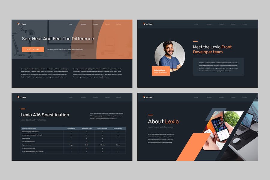 技术服务公司产品报价PowerPoint模板 - 顶尖PPT