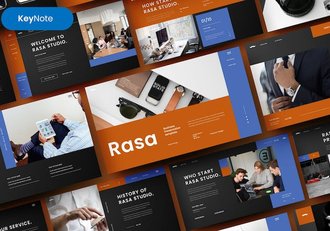 商业企业项目推介融资发展Keynote模板 - 顶尖PPT