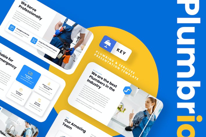 管道服务业务推广展示Keynote模板 - 顶尖PPT