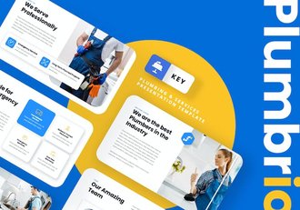 管道服务业务推广展示Keynote模板 - 顶尖PPT