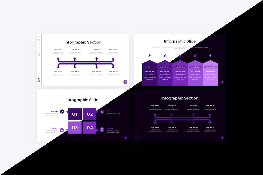 蓝色极简商务风格团队介绍国外通用keynote模板 - 顶尖PPT