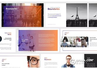 104页欧美高端团队介绍工作总结ppt模板 - 顶尖PPT