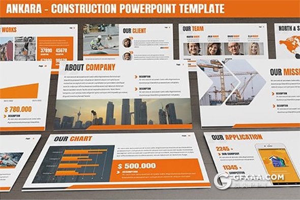 30页3种配色地产公司工作总结汇报PPT模板 - 顶尖PPT