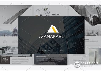 110页极简杂志风格摄影展示keynote模板 - 顶尖PPT