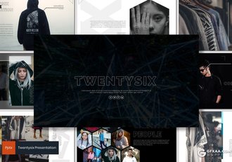 30页极简文艺风格ppt模板 5种配色 - 顶尖PPT