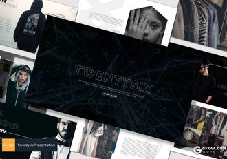 30页极简文艺风格Google slides模板 5种配色 - 顶尖PPT