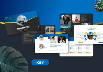 企业形象建设品牌展示PPT模板 - 顶尖PPT