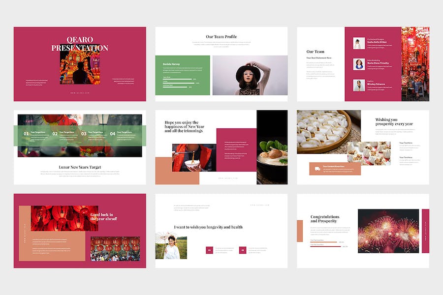 中国新年商务合作推介会Keynote模板 - 顶尖PPT