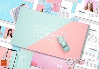 30页5种配色时尚唯美风格ppt模板 - 顶尖PPT