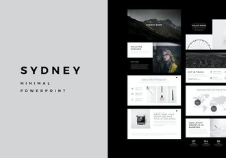 黑白色业务合作商业计划营销策划通用PPT模板 - 顶尖PPT