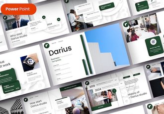 简约国外商务风格PPT模板 - 顶尖PPT