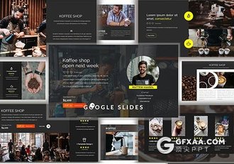 35页咖啡介绍展示keynote模板 - 顶尖PPT