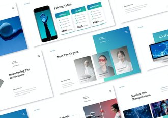 人工智能技术应用讲述Keynote模板 - 顶尖PPT