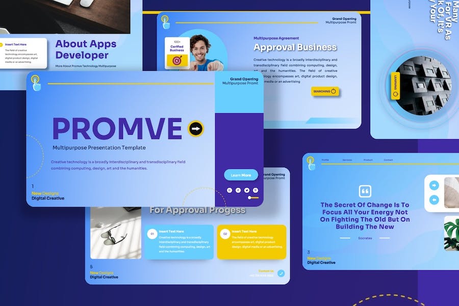 商务风格企业介绍工作计划总结keynote模板 - 顶尖PPT