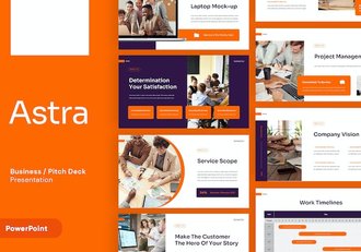 业务规划计划总结PowerPoint模板 - 顶尖PPT