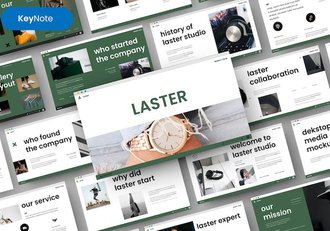 奢侈品展示宣传推广商务商业keynote模板 - 顶尖PPT