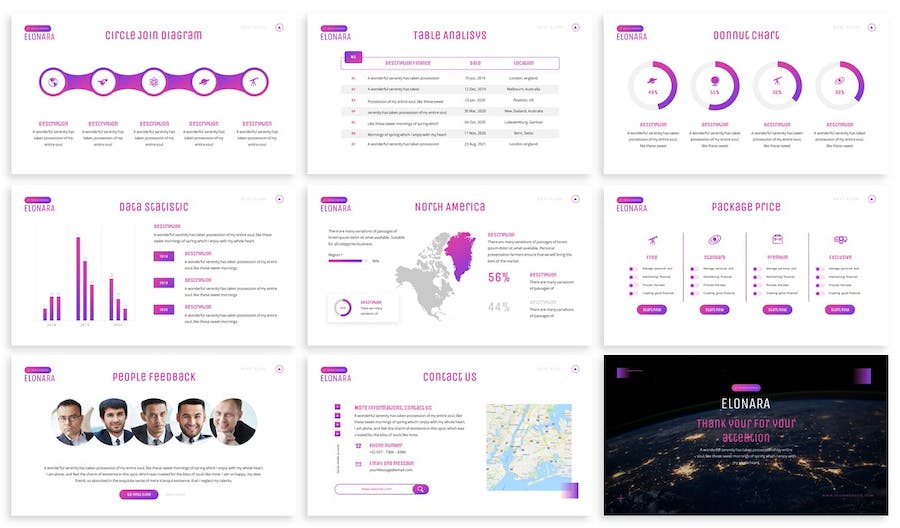 天文学科普教育课程Keynote模板 - 顶尖PPT