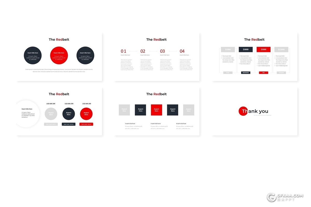 30页5种配色工作总结汇报ppt模板 - 顶尖PPT
