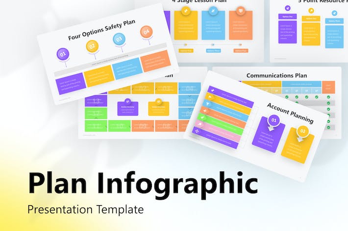 项目日程计划信息图表PPT模板 - 顶尖PPT