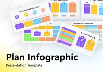 项目日程计划信息图表PPT模板 - 顶尖PPT