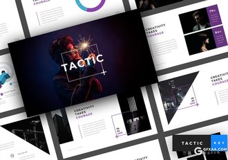 30页简约风格团队介绍业务合作keynote模板 - 顶尖PPT