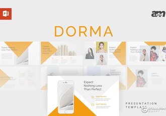 30页扁平化商务多用途ppt模板 - 顶尖PPT