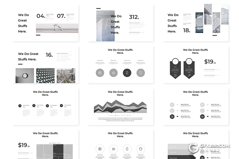 30页5种配色公司团队介绍ppt模板 - 顶尖PPT