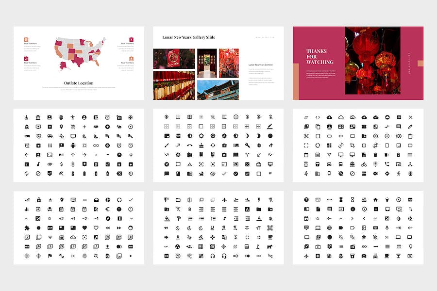 中国新年商务合作推介会Keynote模板 - 顶尖PPT