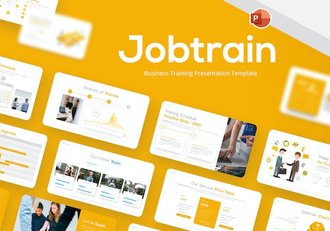 业务培训团队架构PPT模板 - 顶尖PPT