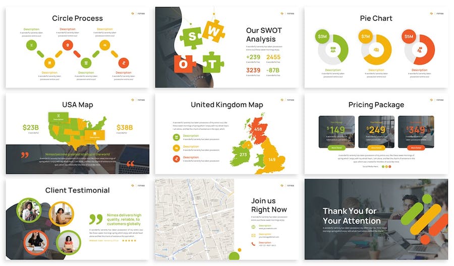 创意机构PPT模板 - 顶尖PPT