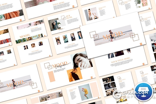 62页简约时尚风格keynote模板 - 顶尖PPT