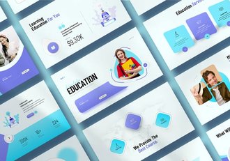 教育大学培训PPT模板 - 顶尖PPT