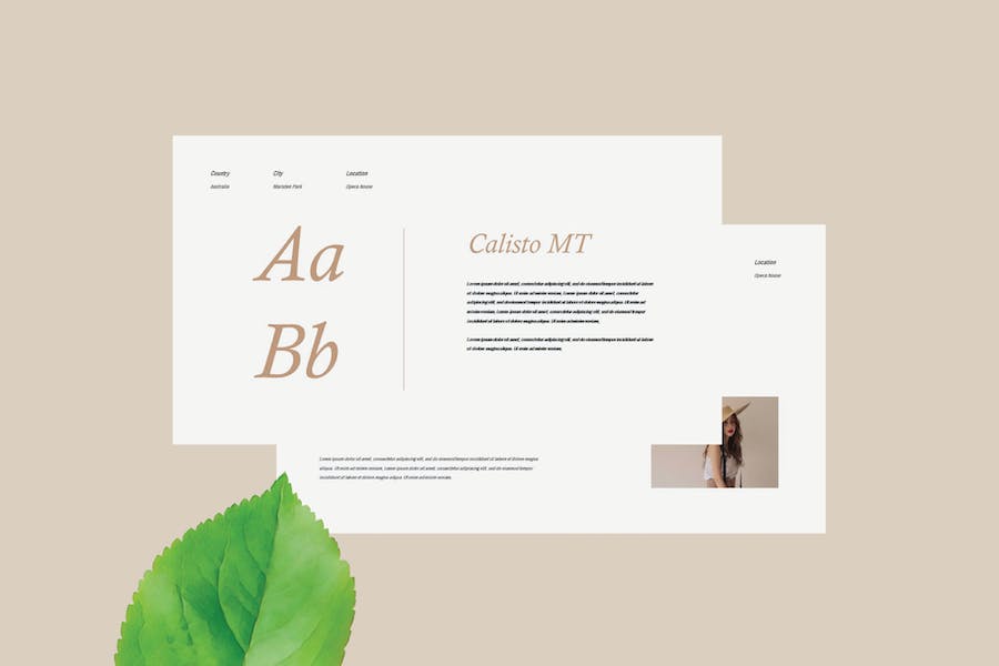 极简风格女性主题PPT模板 - 顶尖PPT