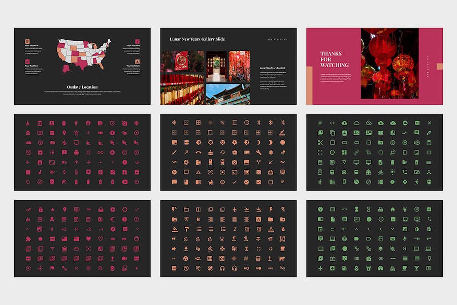 中国新年商务合作推介会Keynote模板 - 顶尖PPT