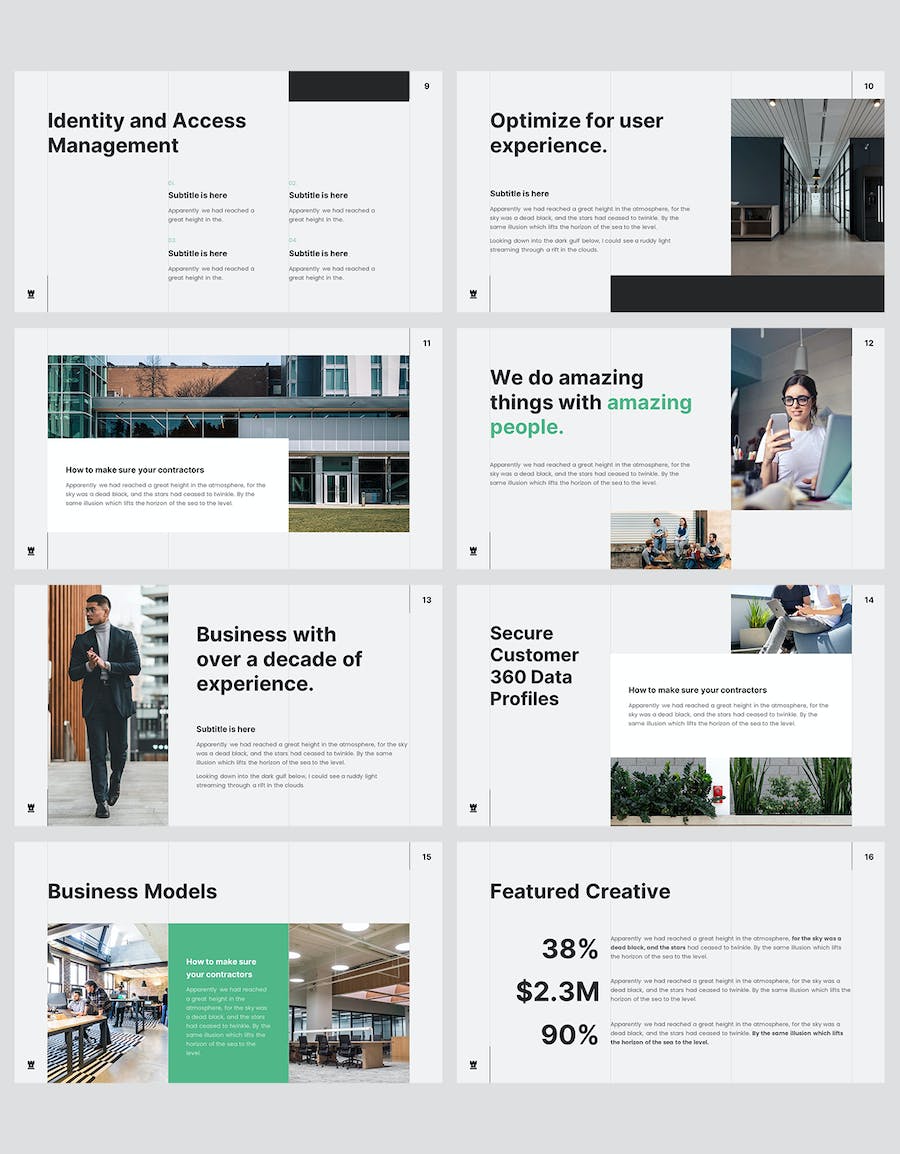 国外动画线性业务合作展示PPT模板 - 顶尖PPT