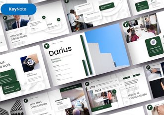 商务企业宣传展示keynote模板 - 顶尖PPT