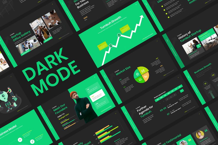 融资路演商业演讲PPT模板 - 顶尖PPT