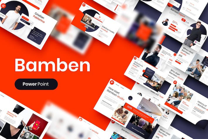 商务商业公司团队业务合作展示国外通用PPT模板 - 顶尖PPT