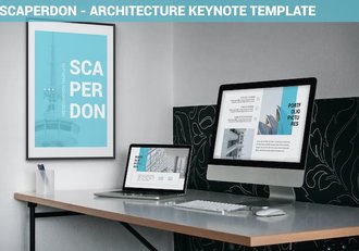 建筑行业项目推介展示方案Keynote模板 - 顶尖PPT