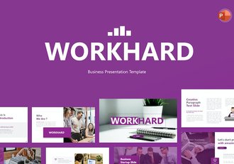 紫色商业计划企业合作营销策划PPT模板 - 顶尖PPT