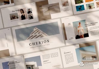 50页极简文艺风格ppt模板 - 顶尖PPT