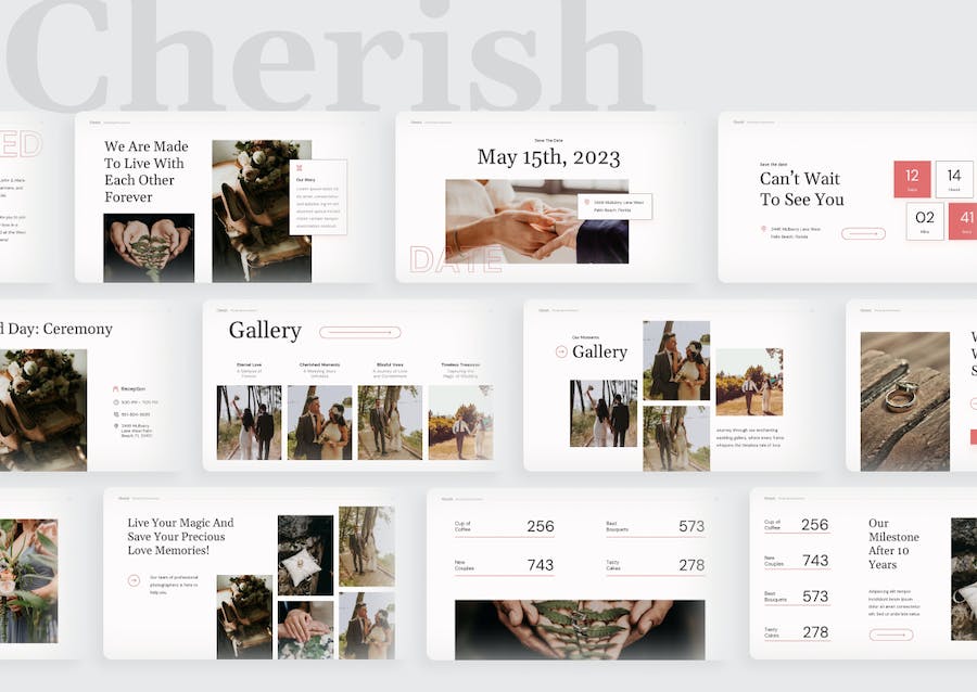 婚礼活动策划布置情人节祝福keynote模板 - 顶尖PPT